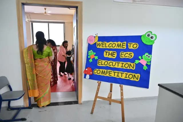 ECS Elocution Competition photo 3
