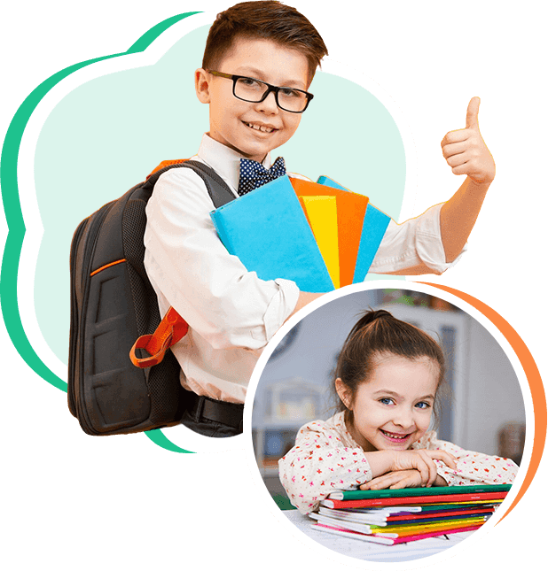Students at Clara Global School, B T Kawade Road